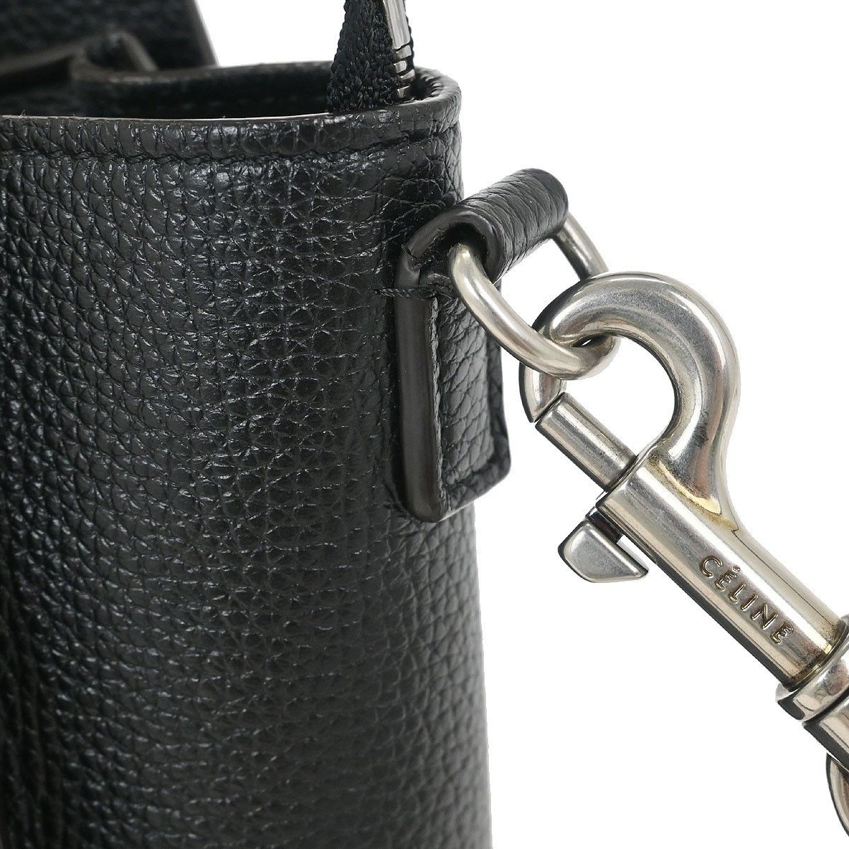 Celine Celine Luggage Bag Grainy Leather Size ONE SIZE - 8 Thumbnail