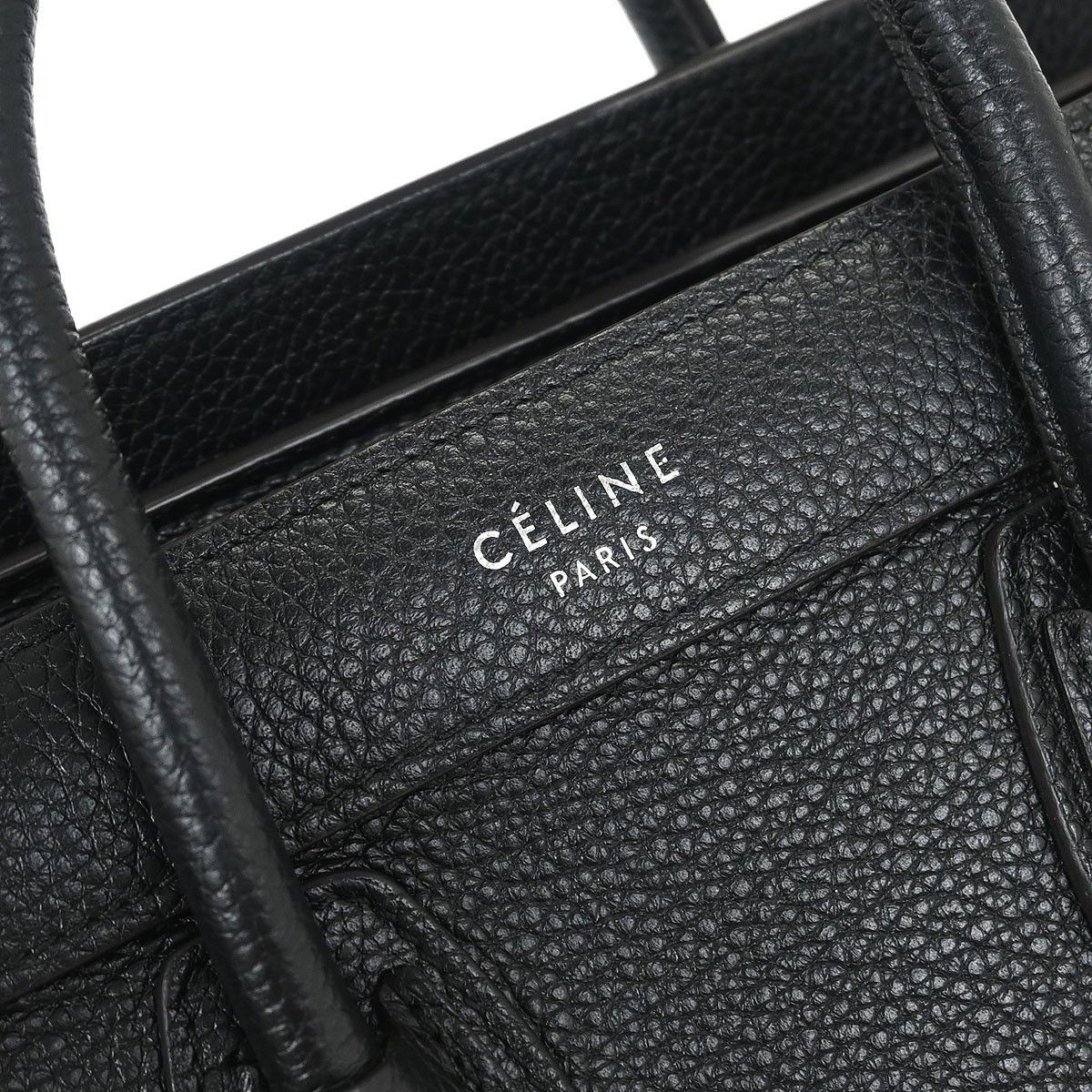 Celine Celine Luggage Bag Grainy Leather Size ONE SIZE - 6 Thumbnail