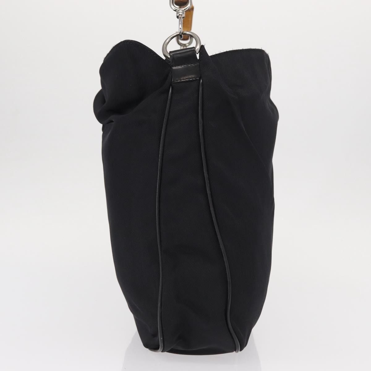 Gucci Gucci Vintage Bamboo Shoulder Bag Nylon Size ONE SIZE - 4 Thumbnail