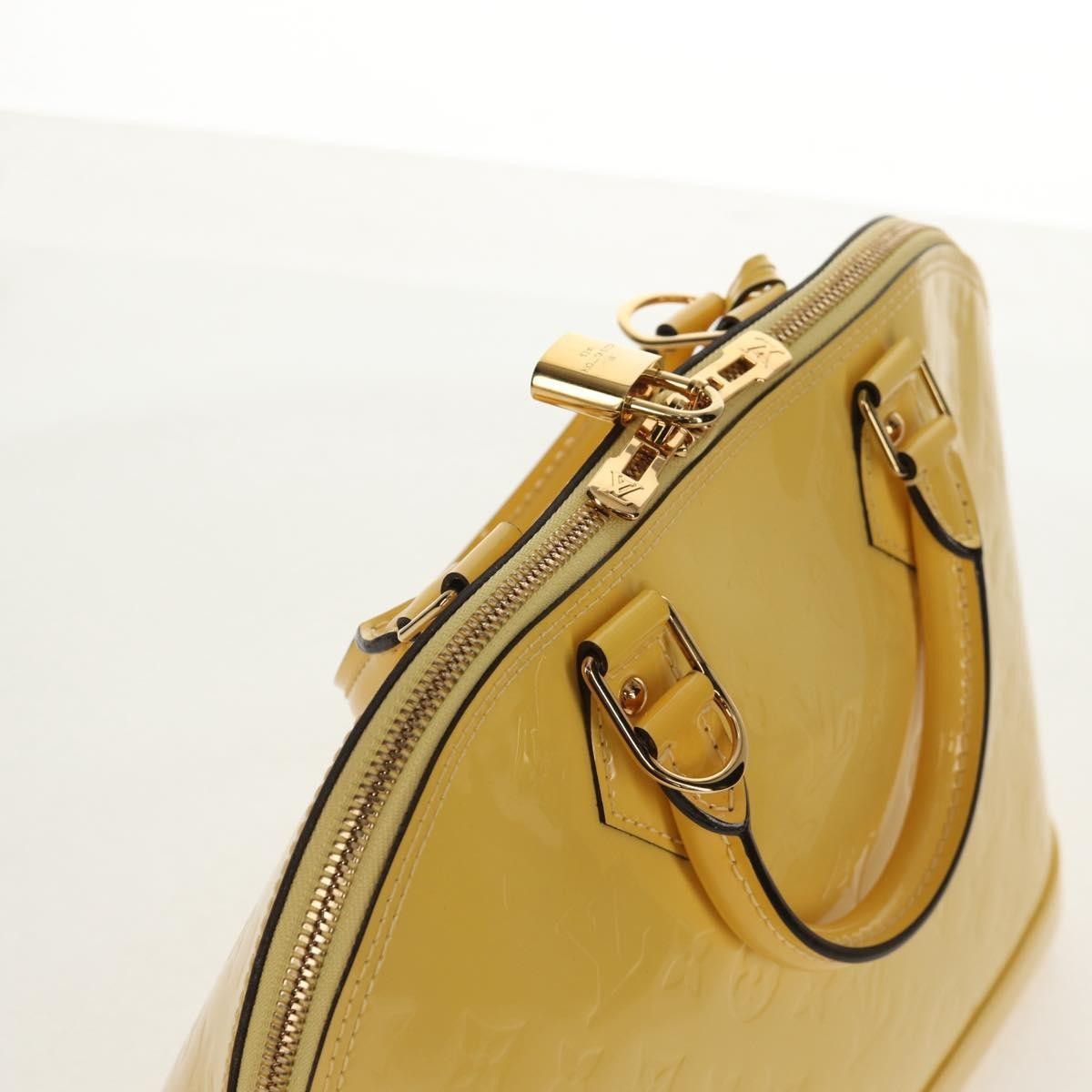Louis Vuitton Louis Vuitton Alma Handbag Monogram Vernis Size ONE SIZE - 16 Thumbnail