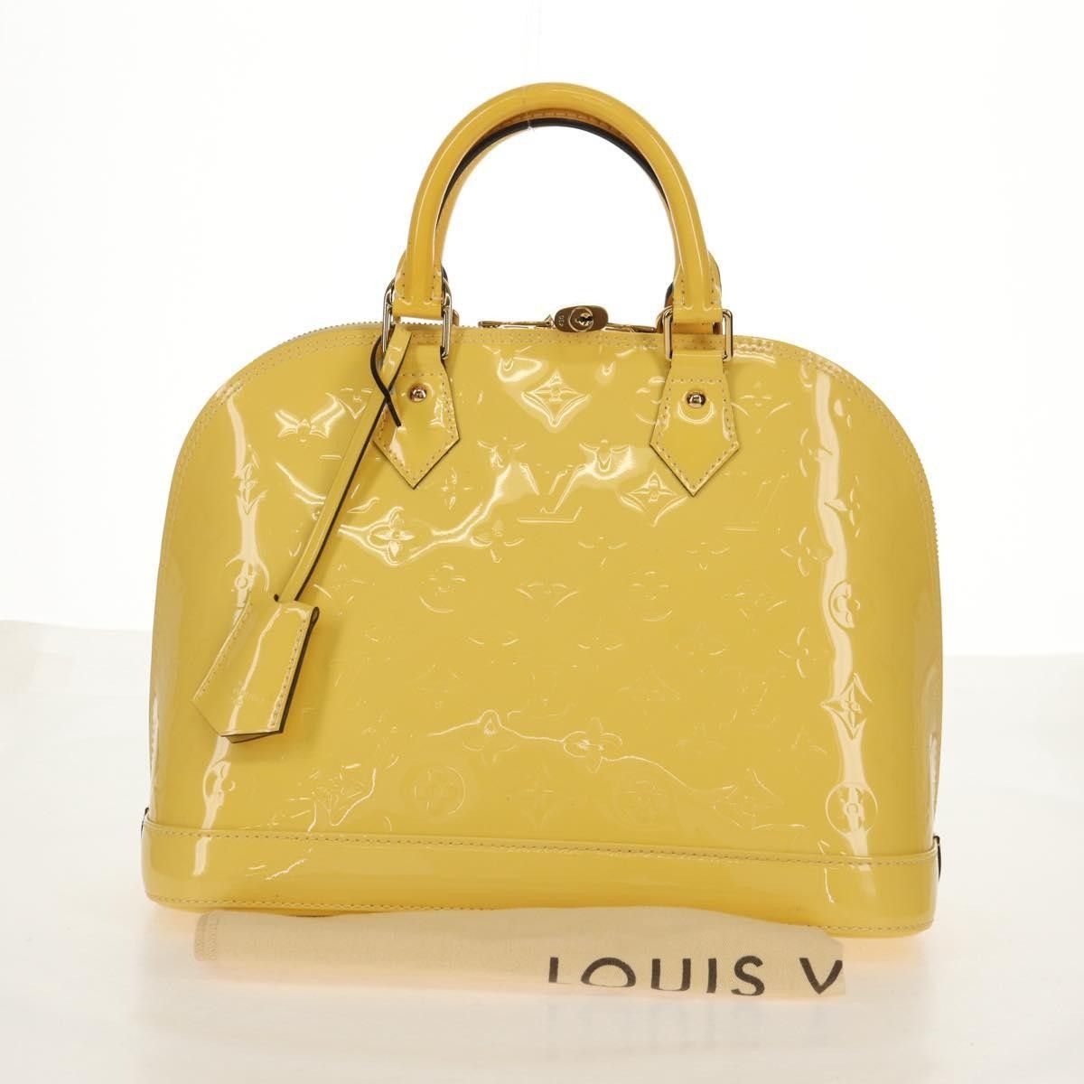 Louis Vuitton Louis Vuitton Alma Handbag Monogram Vernis Size ONE SIZE - 14 Thumbnail