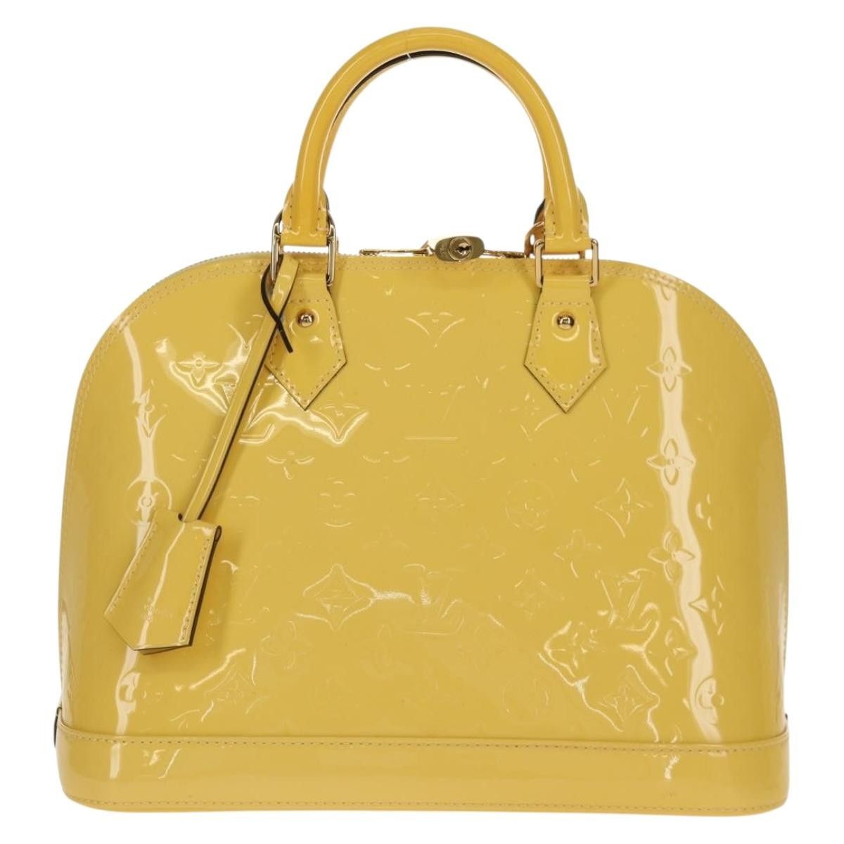 Louis Vuitton Louis Vuitton Alma Handbag Monogram Vernis Size ONE SIZE - 19 Thumbnail