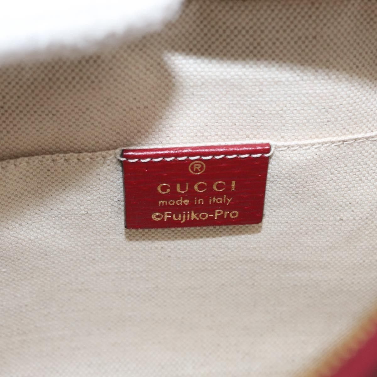Gucci Gucci Doraemon Ophidia Zip Around Camera Printed Mini GG Coated Canvas Size ONE SIZE - 18 Thumbnail