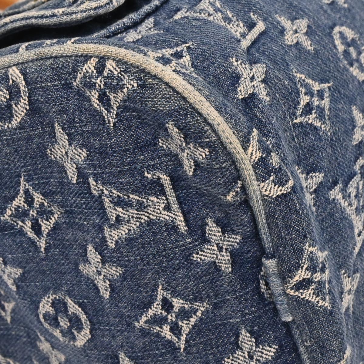 Louis Vuitton Louis Vuitton Neo Speedy Bag Denim Size ONE SIZE - 7 Thumbnail
