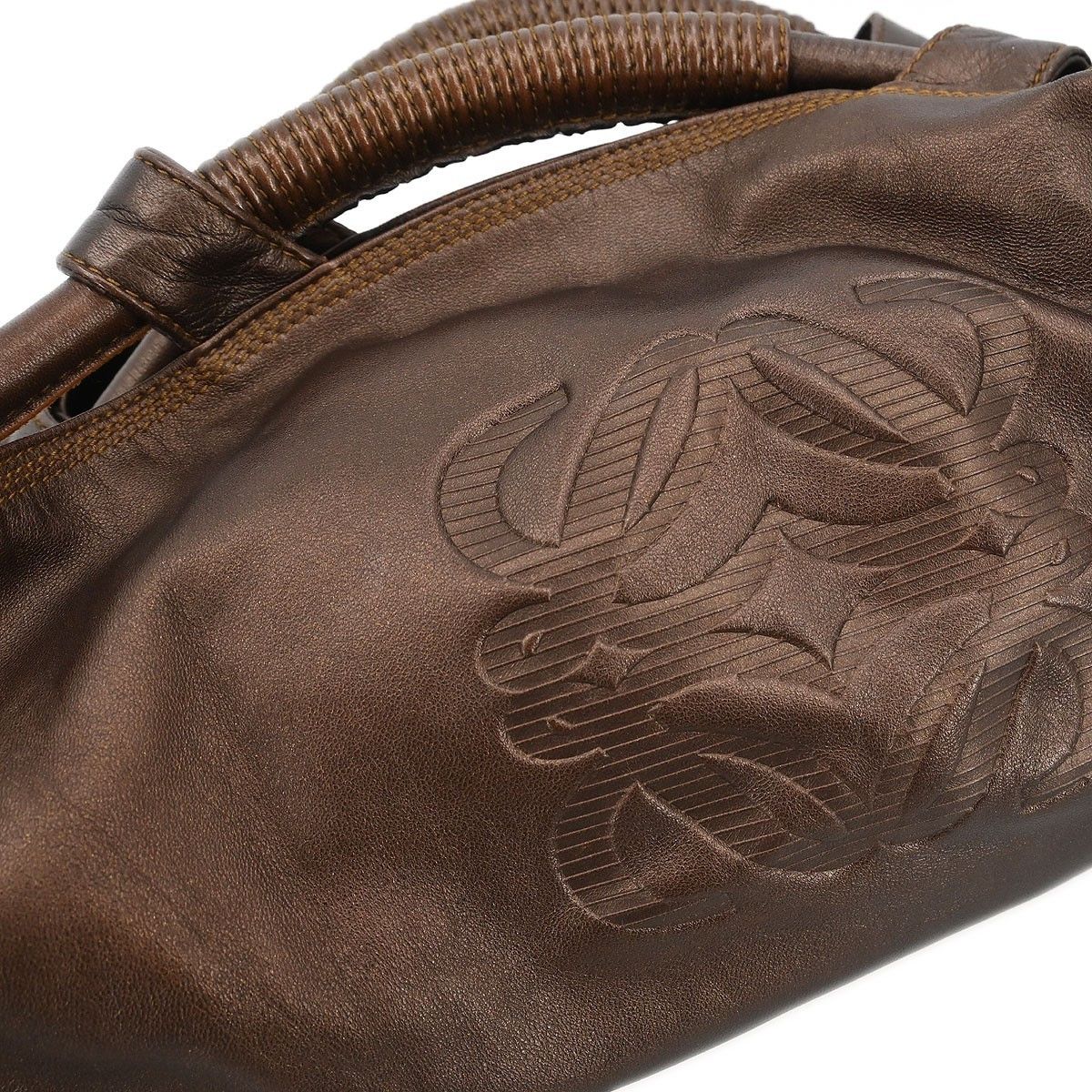 Loewe Loewe Anagram Logo Nappa Aire Hand Bag Leather Size ONE SIZE - 8 Thumbnail