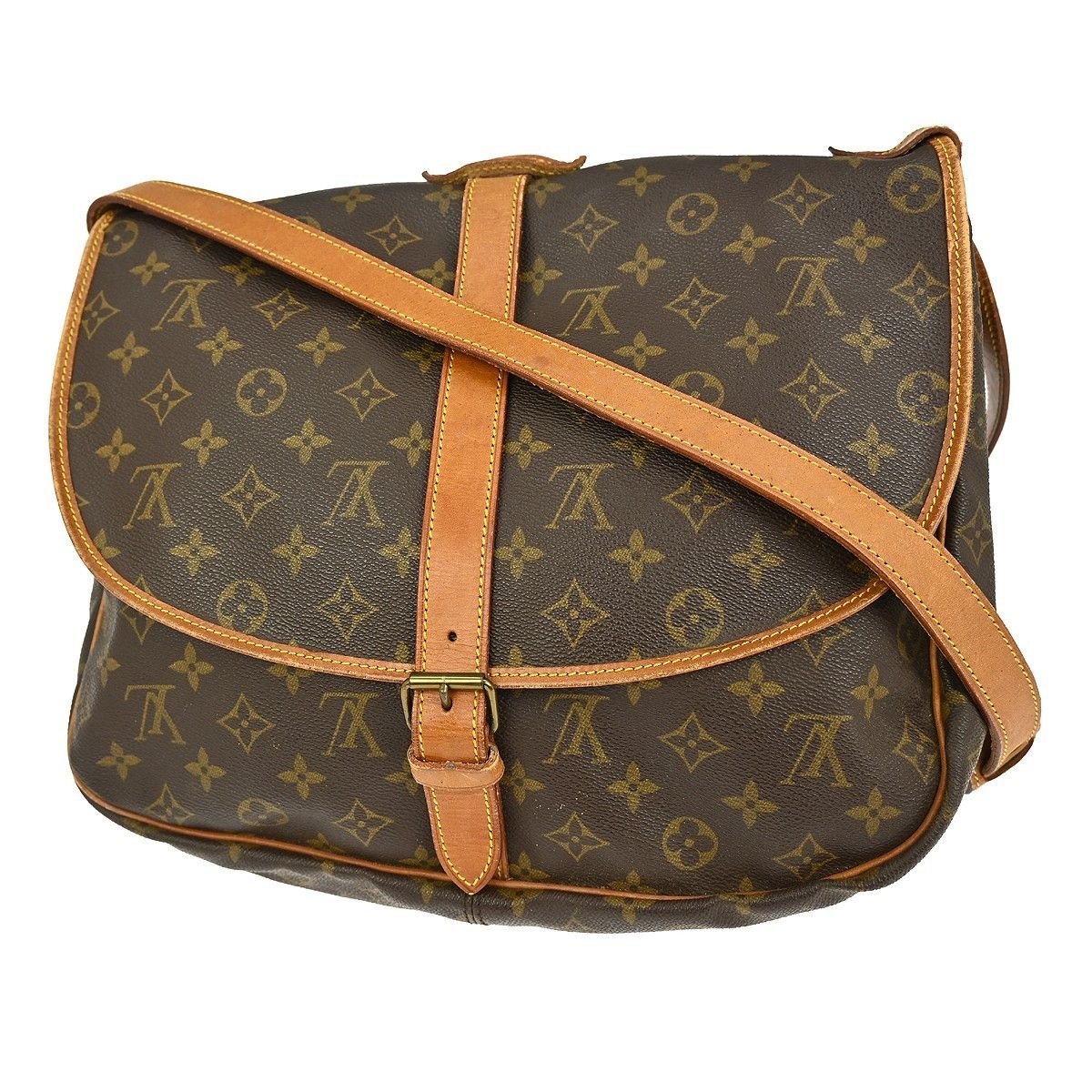 Louis Vuitton Louis Vuitton Saumur Handbag Monogram Canvas Size ONE SIZE - 2 Thumbnail