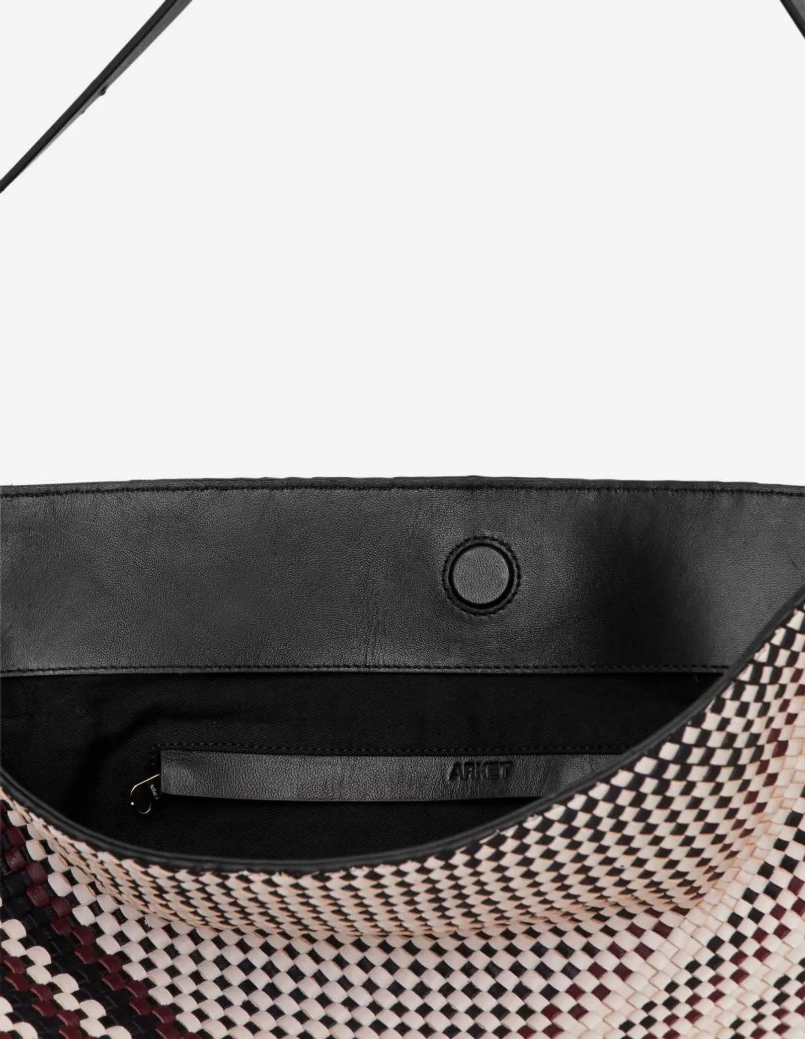 Arket Arket Flätad läder väska Crossbody Bag Size ONE SIZE - 3 Thumbnail