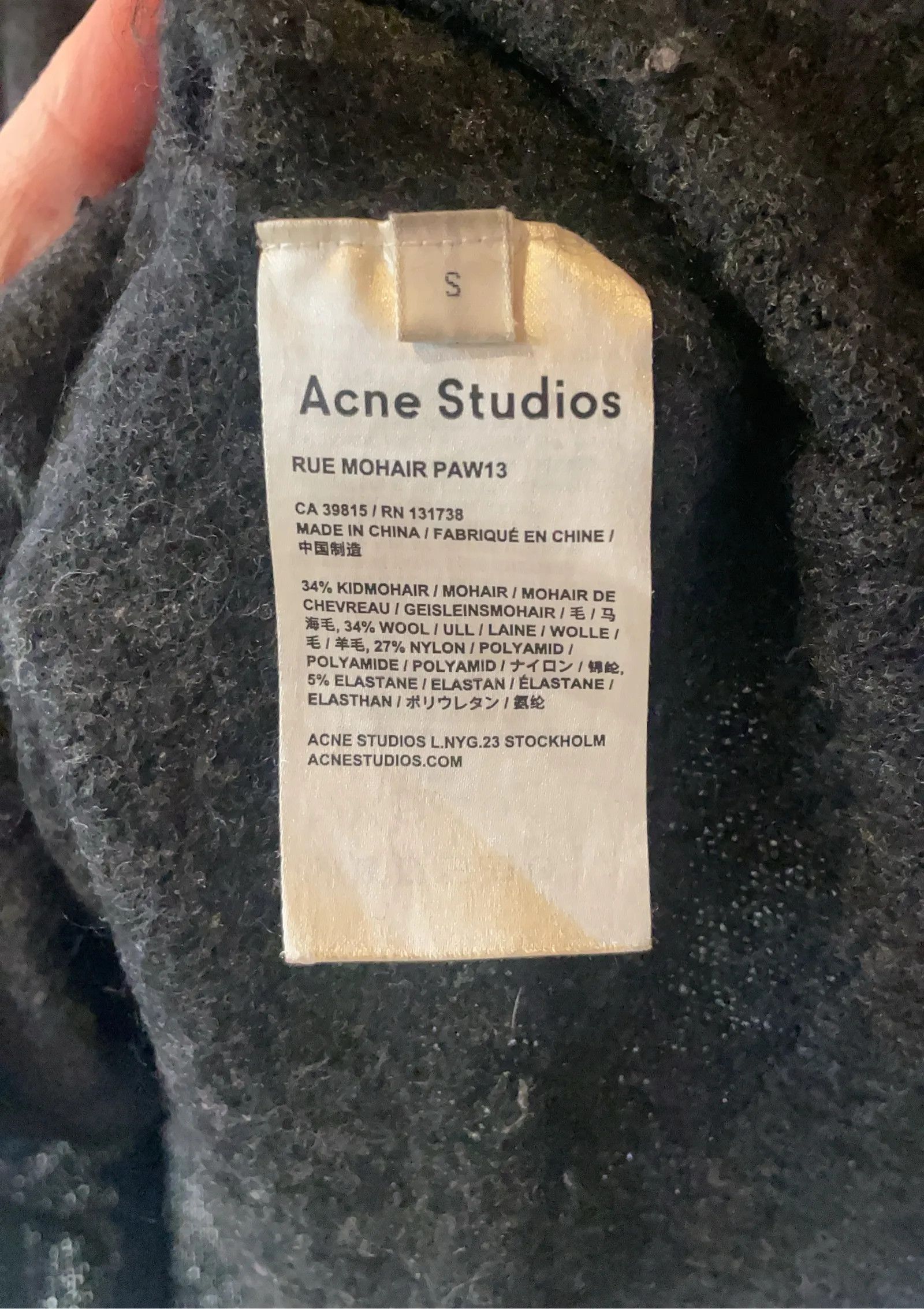 Acne Studios Acne Studios Rue mohair Sweater Size S / US 4 / IT 40 - 3 Thumbnail