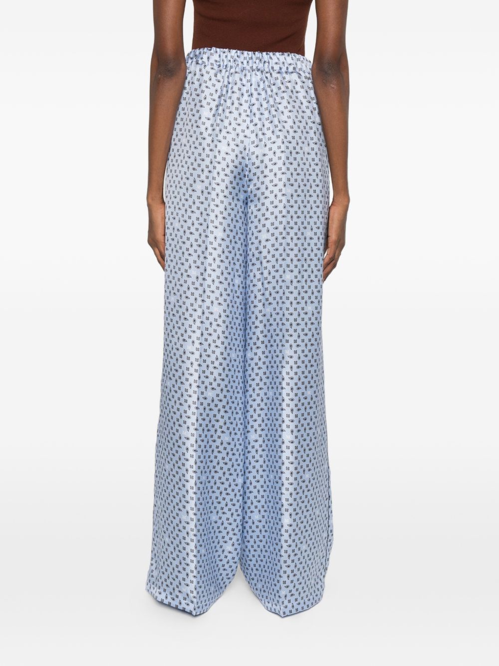 Max Mara SILK TROUSERS Size 28" / US 6 / IT 42 - 5 Thumbnail