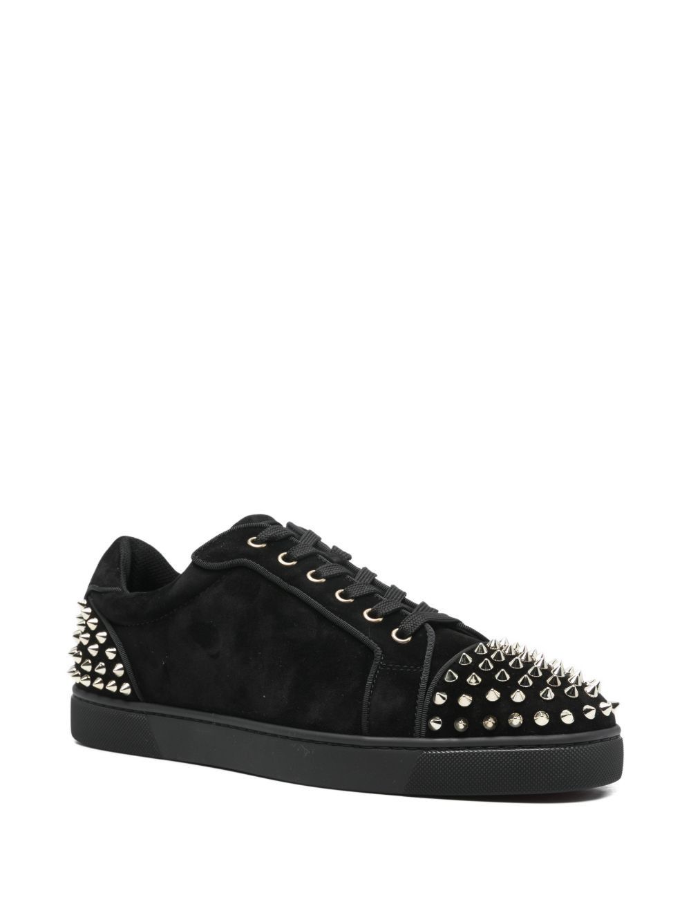 Christian Louboutin SEAVASTE 2 SUEDE LEATHER SNEAKERS Size US 8 / EU 41 - 4 Thumbnail