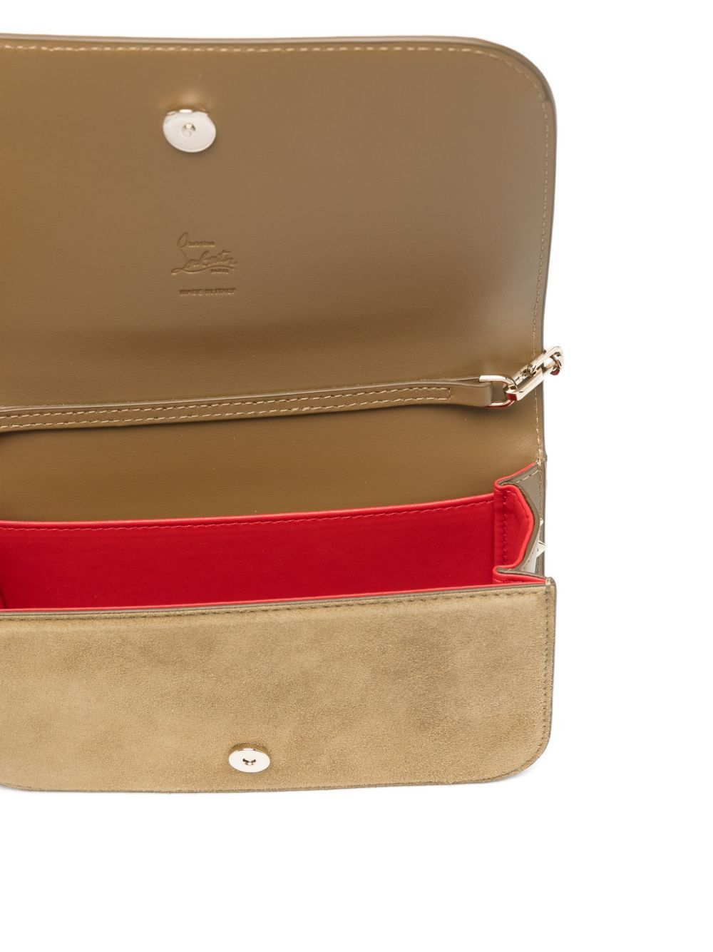 Christian Louboutin PALOMA SUEDE LEATHER CLUTCH Size ONE SIZE - 4 Thumbnail