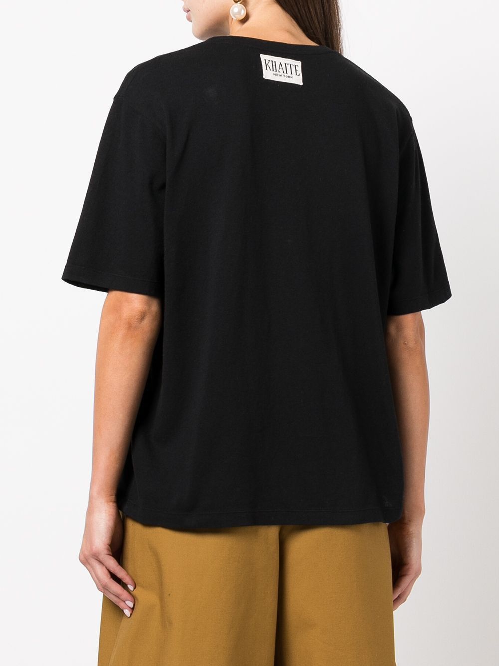 KHAITE COTTON T-SHIRT Size L / US 10 / IT 46 - 3 Thumbnail