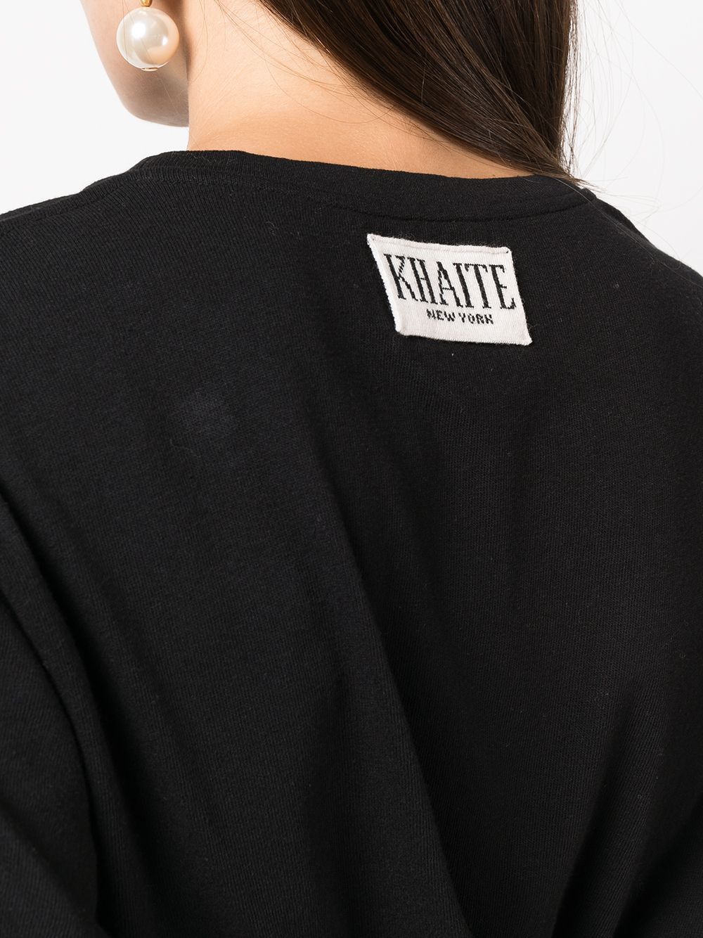KHAITE COTTON T-SHIRT Size L / US 10 / IT 46 - 5 Thumbnail