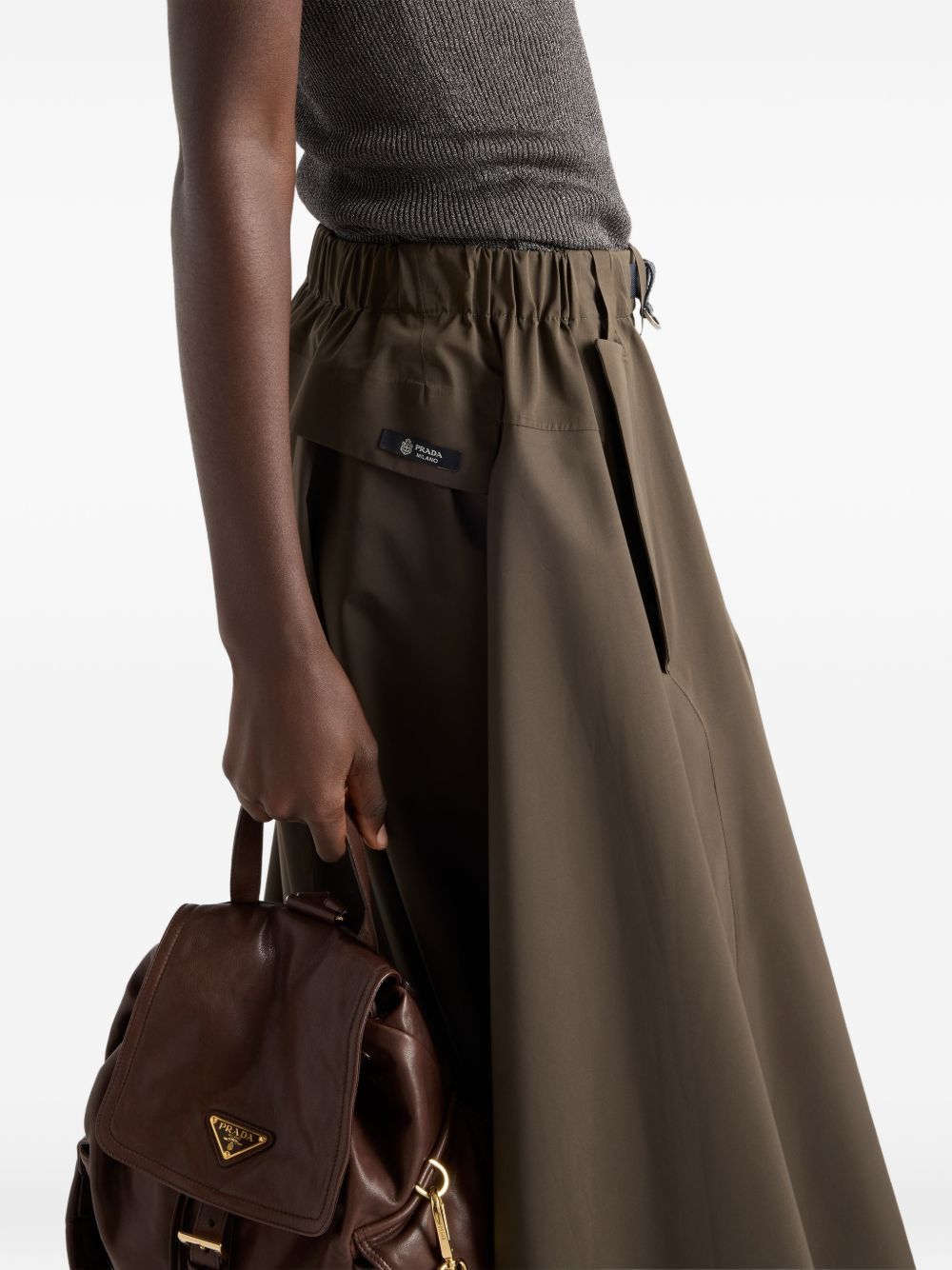 Prada MIDI SKIRT Size 30" / US 8 / IT 44 - 4 Thumbnail