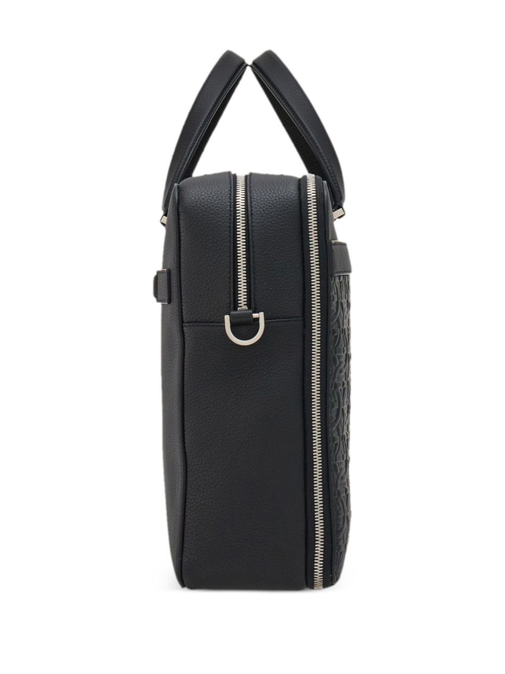 Salvatore Ferragamo GANCINI LEATHER HANDBAG Size ONE SIZE - 3 Thumbnail