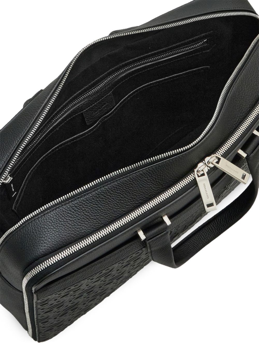 Salvatore Ferragamo GANCINI LEATHER HANDBAG Size ONE SIZE - 2 Thumbnail