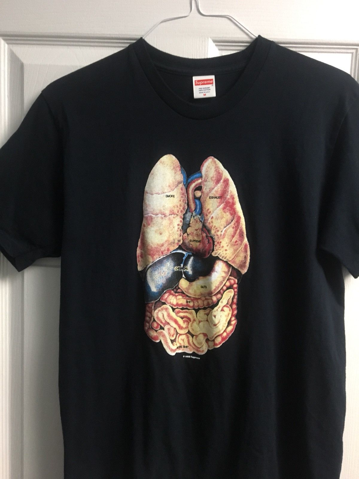 Supreme Supreme Guts Tee (Navy) | Grailed