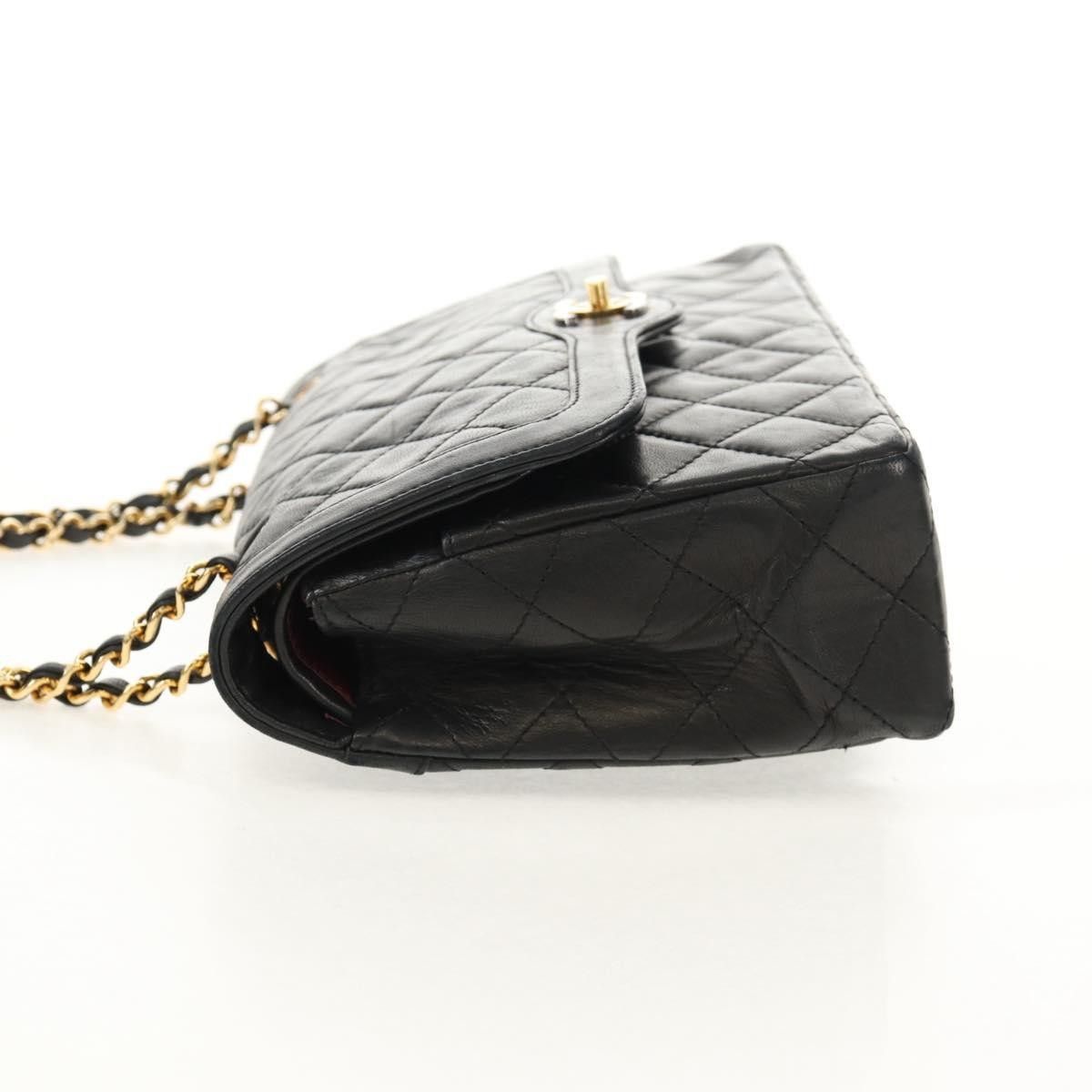 Chanel Chanel Vintage Two Tone CC Flap Bag Quilted Lambskin Size ONE SIZE - 3 Thumbnail
