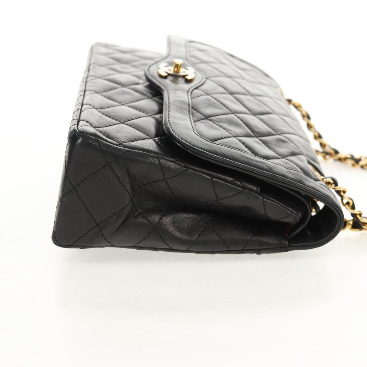 Chanel Chanel Vintage Two Tone CC Flap Bag Quilted Lambskin Size ONE SIZE - 4 Thumbnail