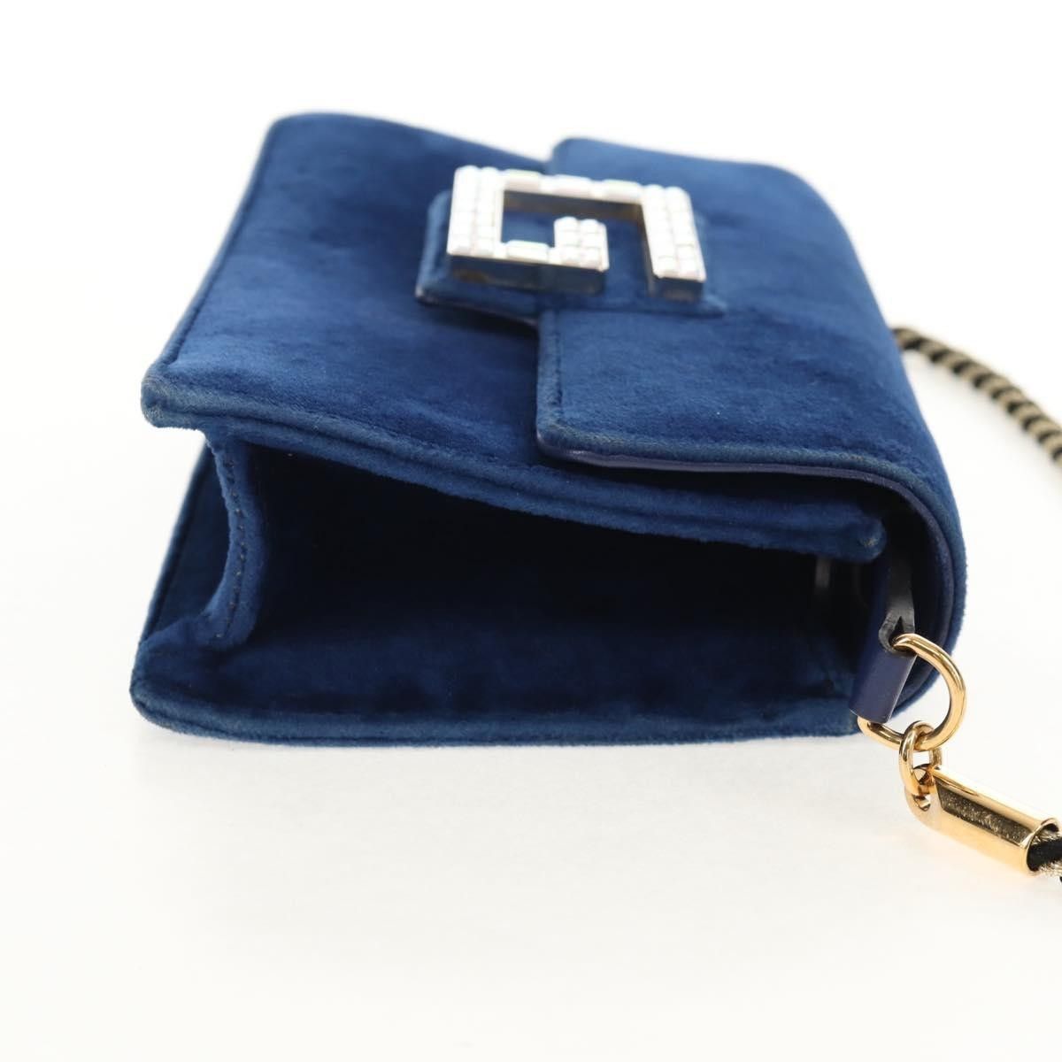 Gucci Gucci G Broadway Shoulder Bag Velvet with Crystals Size ONE SIZE - 4 Thumbnail