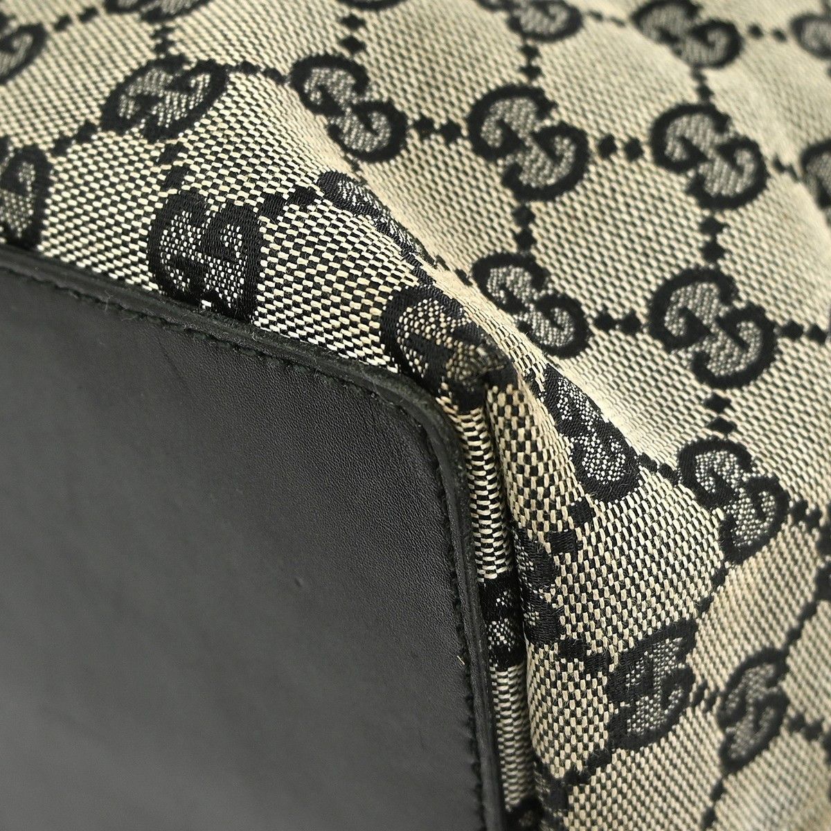 Gucci Gucci Vintage Bucket Shopping Tote GG Canvas Size ONE SIZE - 7 Thumbnail