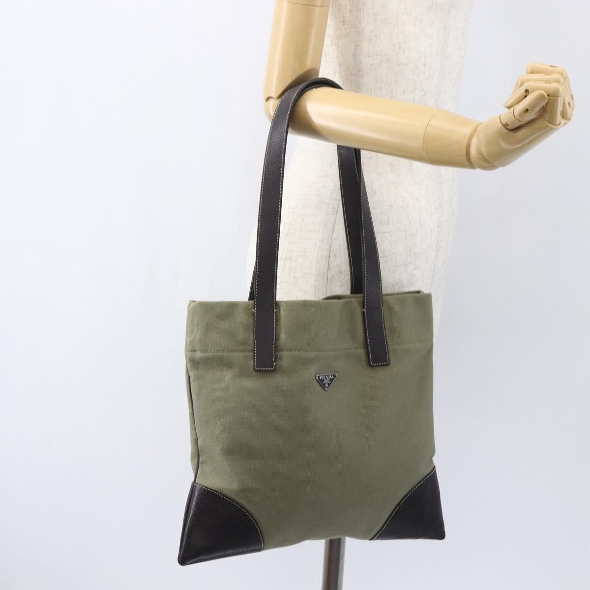 Prada Prada Vintage Tote Canvas Size ONE SIZE - 15 Thumbnail