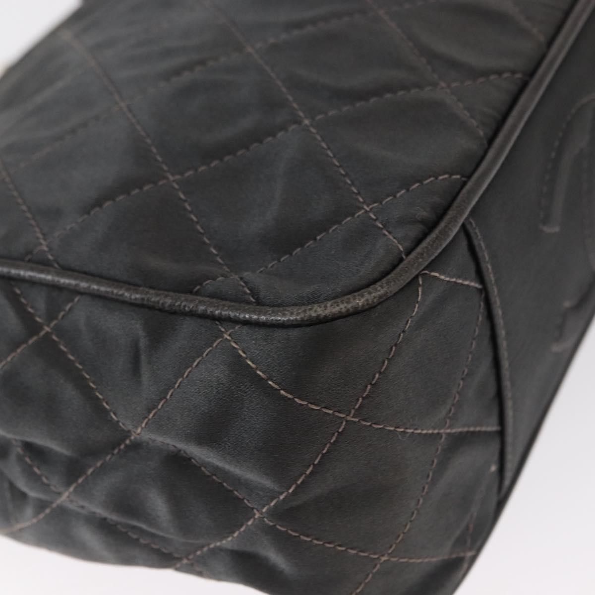 Chanel Chanel Vintage Chain Shoulder Bag Quilted Satin Size ONE SIZE - 9 Thumbnail