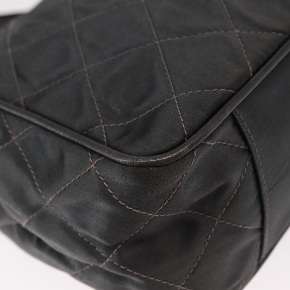 Chanel Chanel Vintage Chain Shoulder Bag Quilted Satin Size ONE SIZE - 11 Thumbnail
