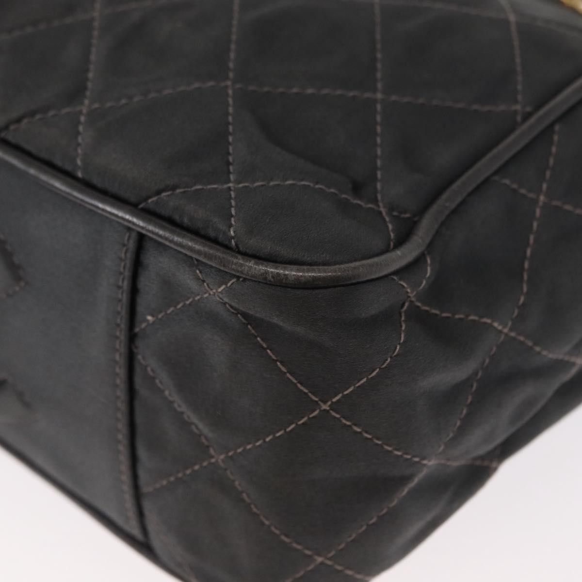 Chanel Chanel Vintage Chain Shoulder Bag Quilted Satin Size ONE SIZE - 12 Thumbnail