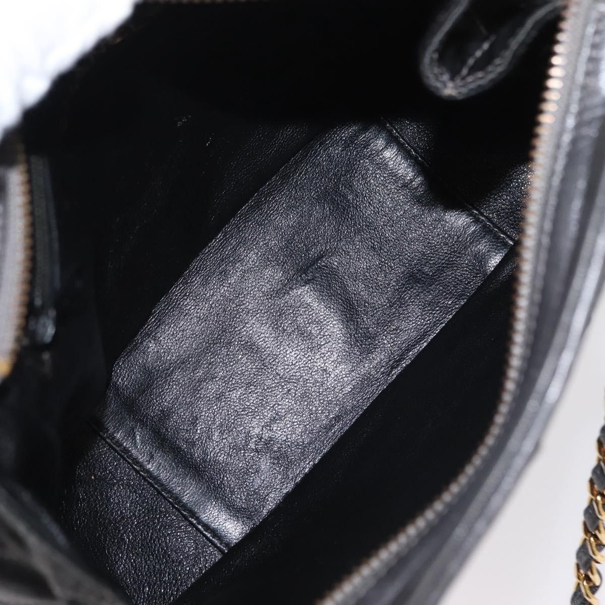 Chanel Chanel Vintage Chain Shoulder Bag Quilted Satin Size ONE SIZE - 5 Thumbnail