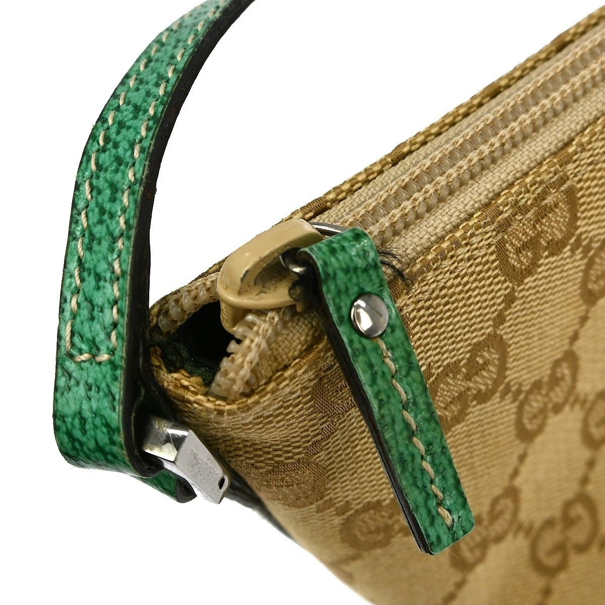 Gucci Gucci Vintage Boat Pochette GG Canvas Size ONE SIZE - 6 Thumbnail