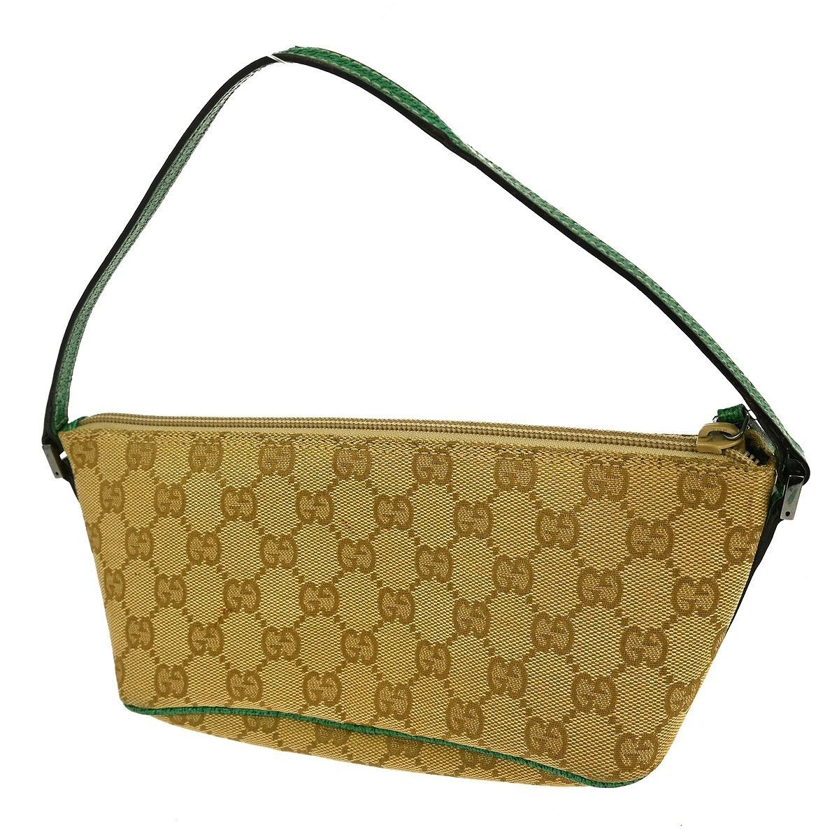 Gucci Gucci Vintage Boat Pochette GG Canvas Size ONE SIZE - 2 Thumbnail