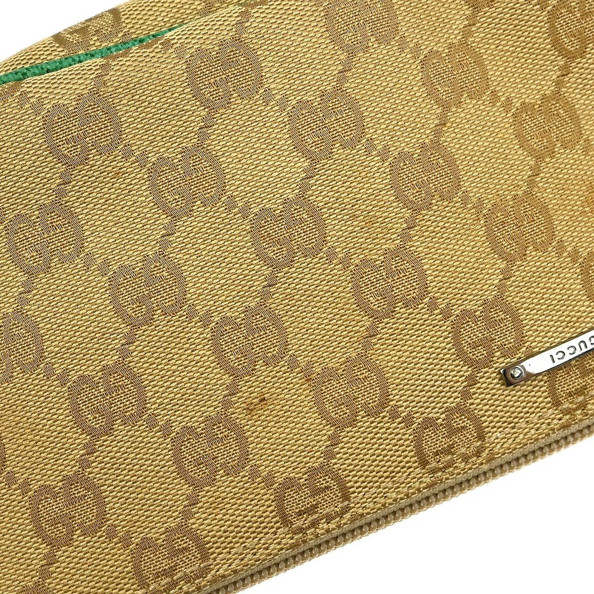 Gucci Gucci Vintage Boat Pochette GG Canvas Size ONE SIZE - 7 Thumbnail