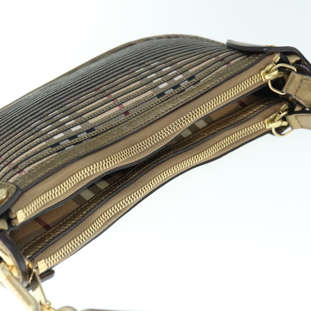 Burberry Burberry Lollard Shoulder Bag Haymarket Canvas with Leather Size ONE SIZE - 8 Thumbnail