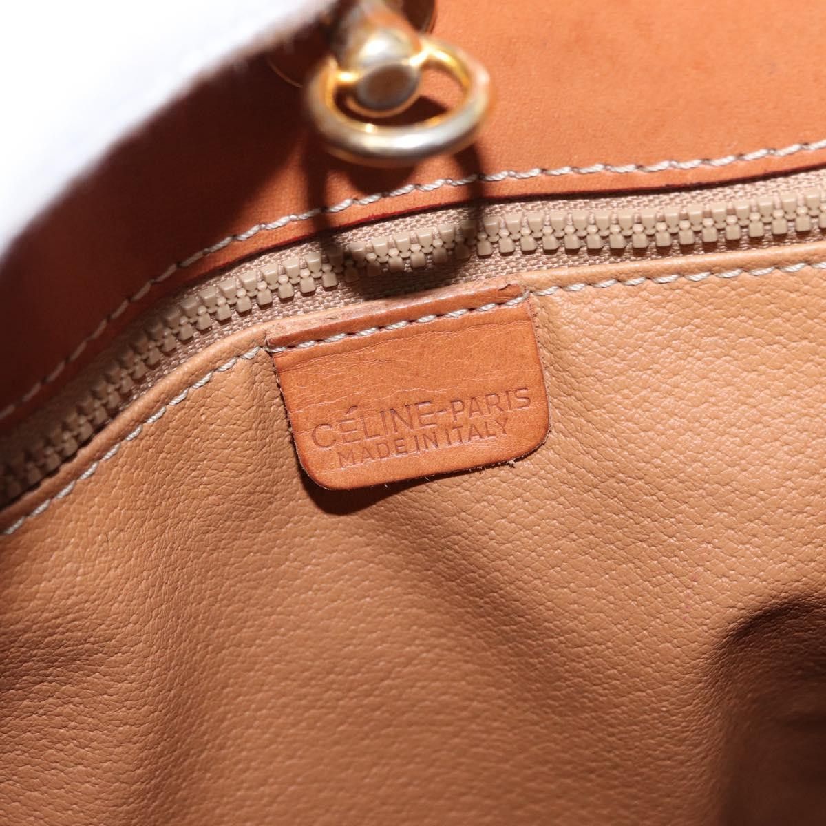 Celine Celine Vintage Macadam Shoulder Bag Canvas and Leather Size ONE SIZE - 6 Thumbnail