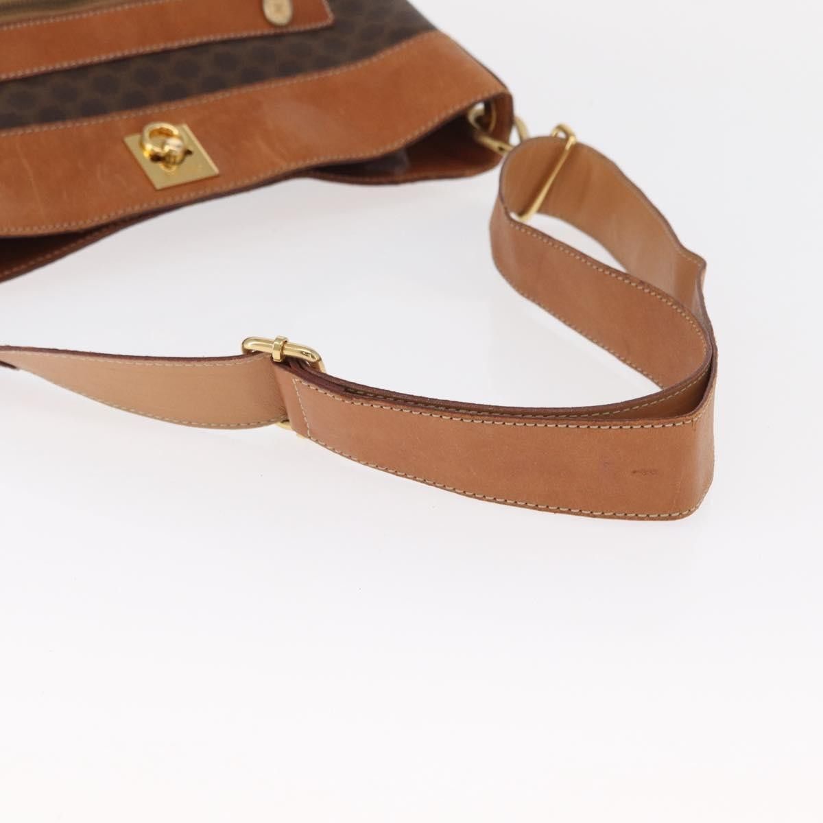 Celine Celine Vintage Macadam Shoulder Bag Canvas and Leather Size ONE SIZE - 8 Thumbnail