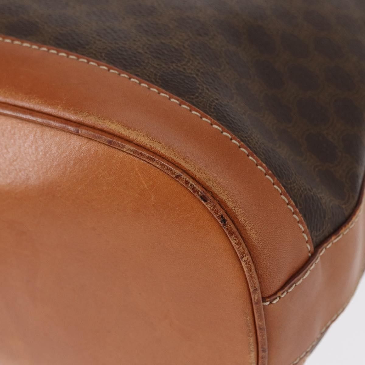 Celine Celine Vintage Macadam Shoulder Bag Canvas and Leather Size ONE SIZE - 10 Thumbnail