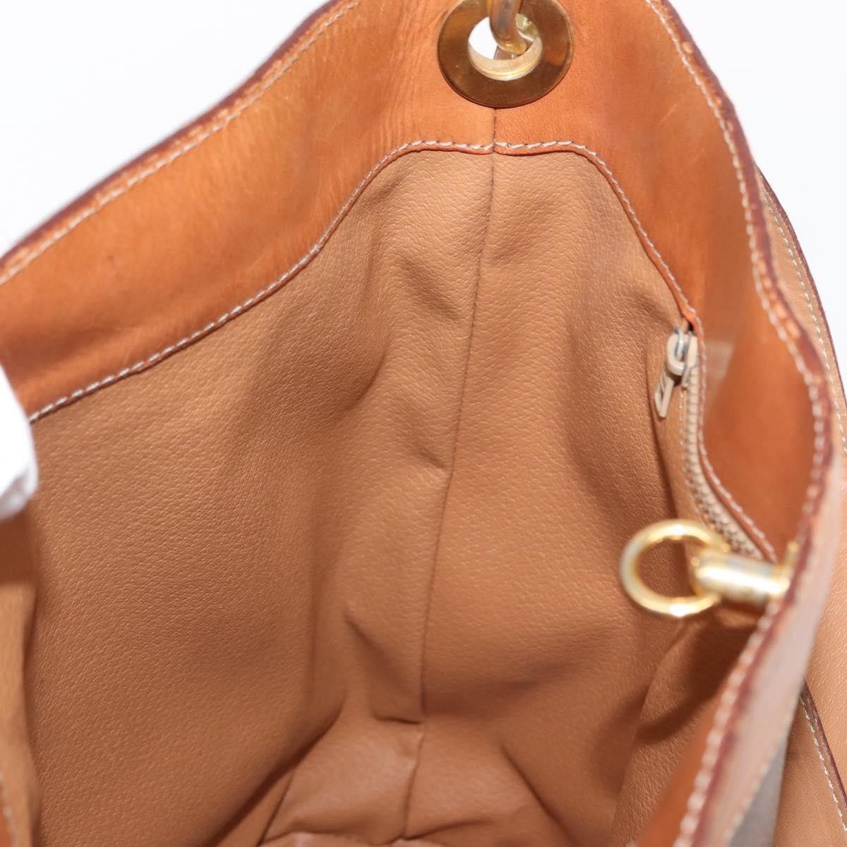 Celine Celine Vintage Macadam Shoulder Bag Canvas and Leather Size ONE SIZE - 22 Thumbnail