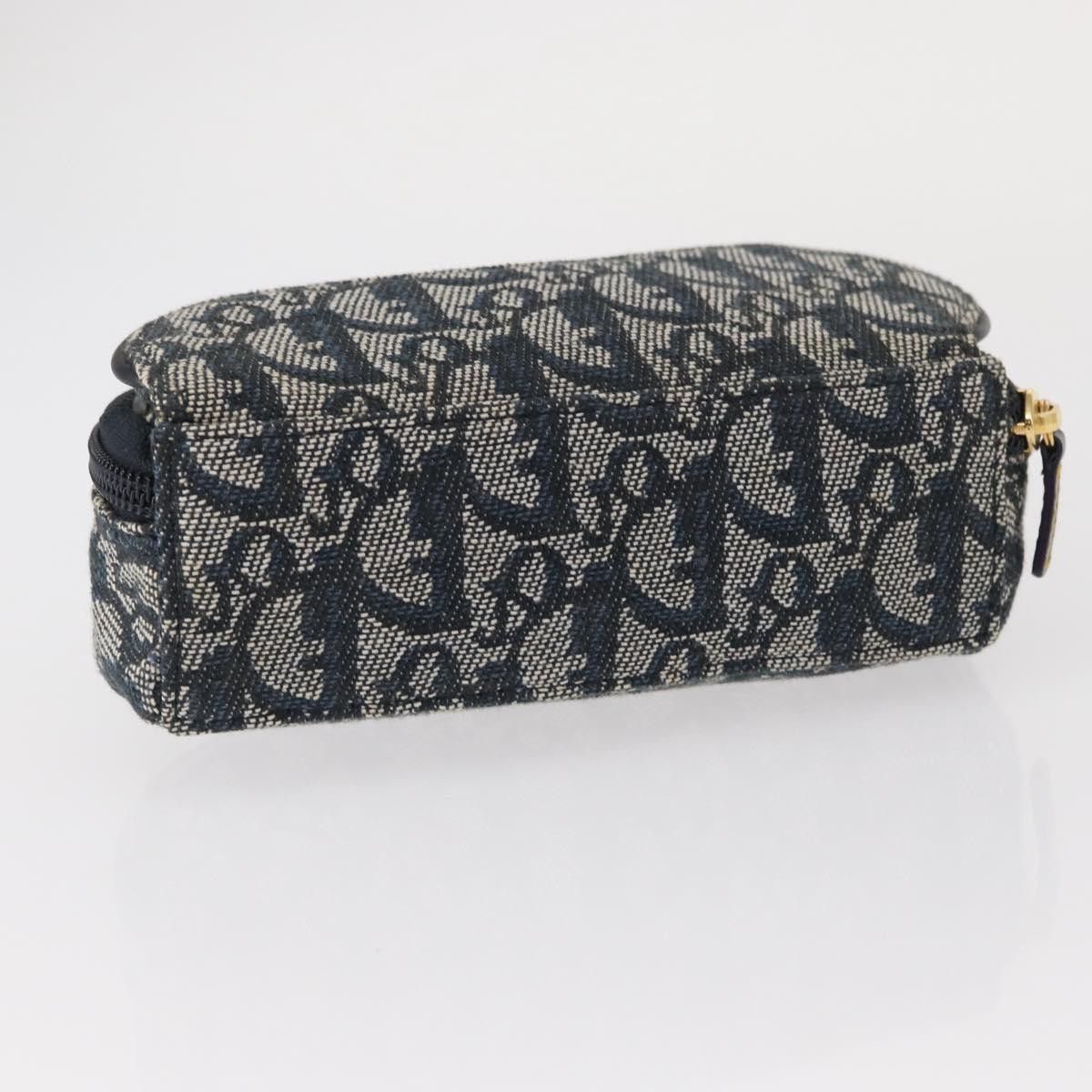 Dior Christian Dior Saddle Zip Pouch Diorissimo Canvas Size ONE SIZE - 14 Thumbnail