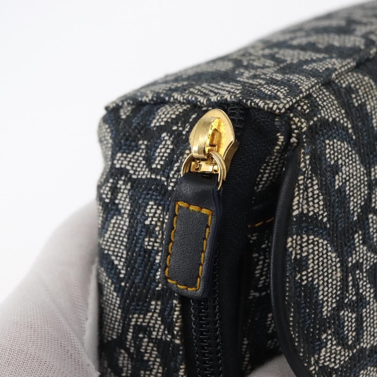 Dior Christian Dior Saddle Zip Pouch Diorissimo Canvas Size ONE SIZE - 11 Thumbnail