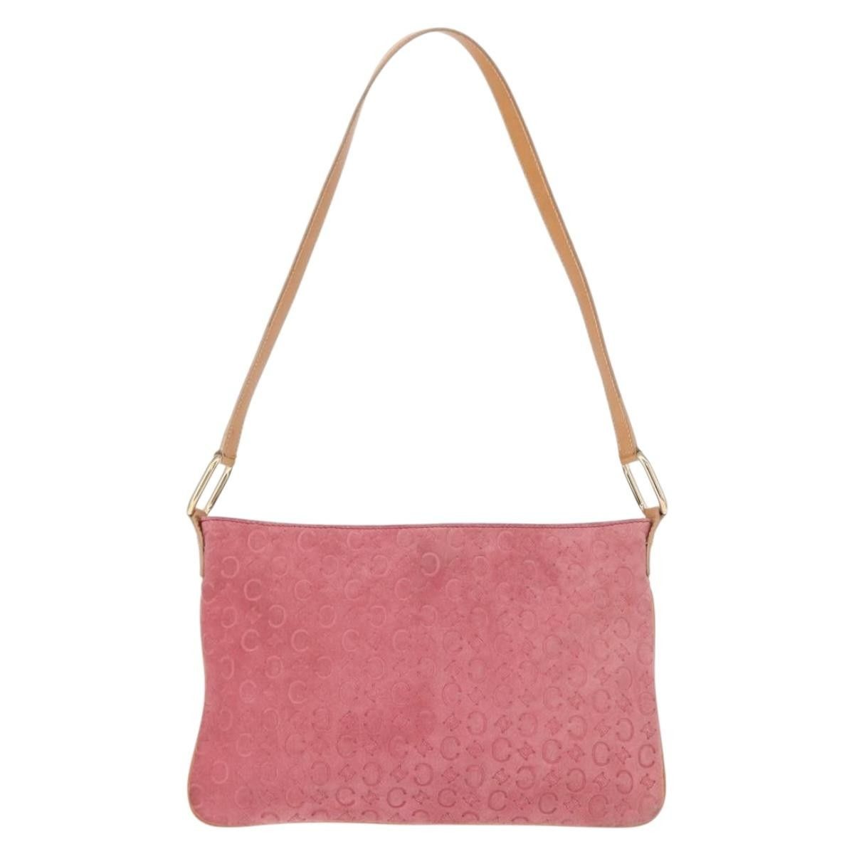 Celine Celine C Macadam Shoulder bag Suede Size ONE SIZE - 2 Thumbnail