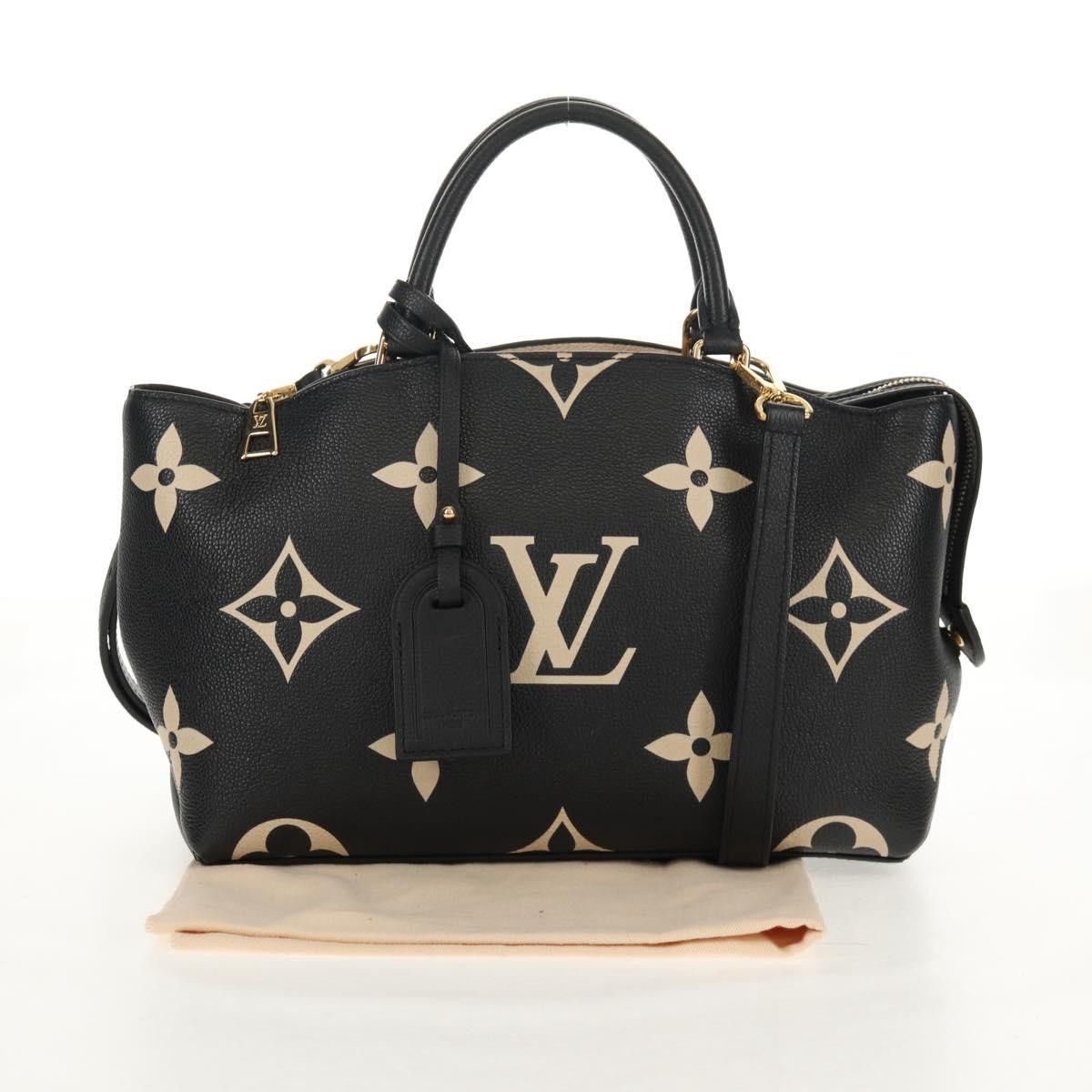 Louis Vuitton Louis Vuitton Petit Palais Handbag Bicolor Monogram Empreinte Giant Size ONE SIZE - 14 Thumbnail