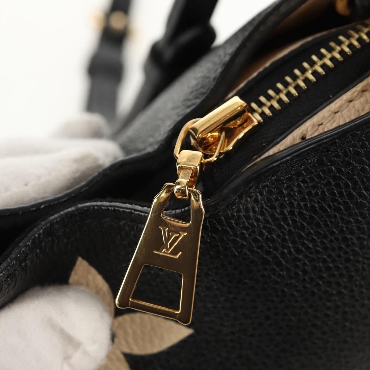 Louis Vuitton Louis Vuitton Petit Palais Handbag Bicolor Monogram Empreinte Giant Size ONE SIZE - 13 Thumbnail