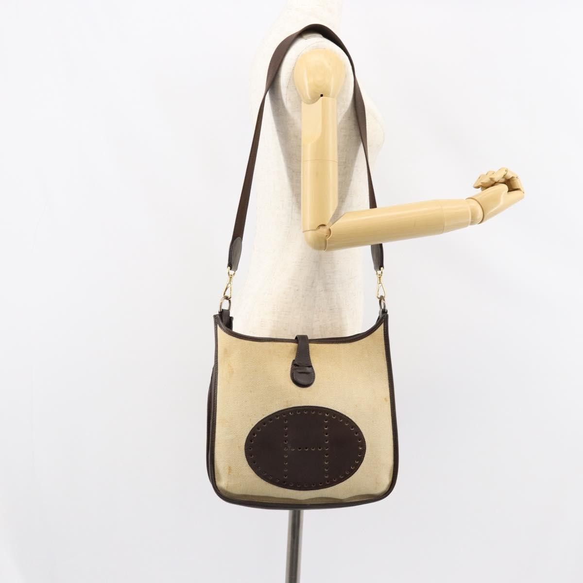 Hermes Hermes Evelyne Bag Gen III Toile and Leather Size ONE SIZE - 15 Thumbnail