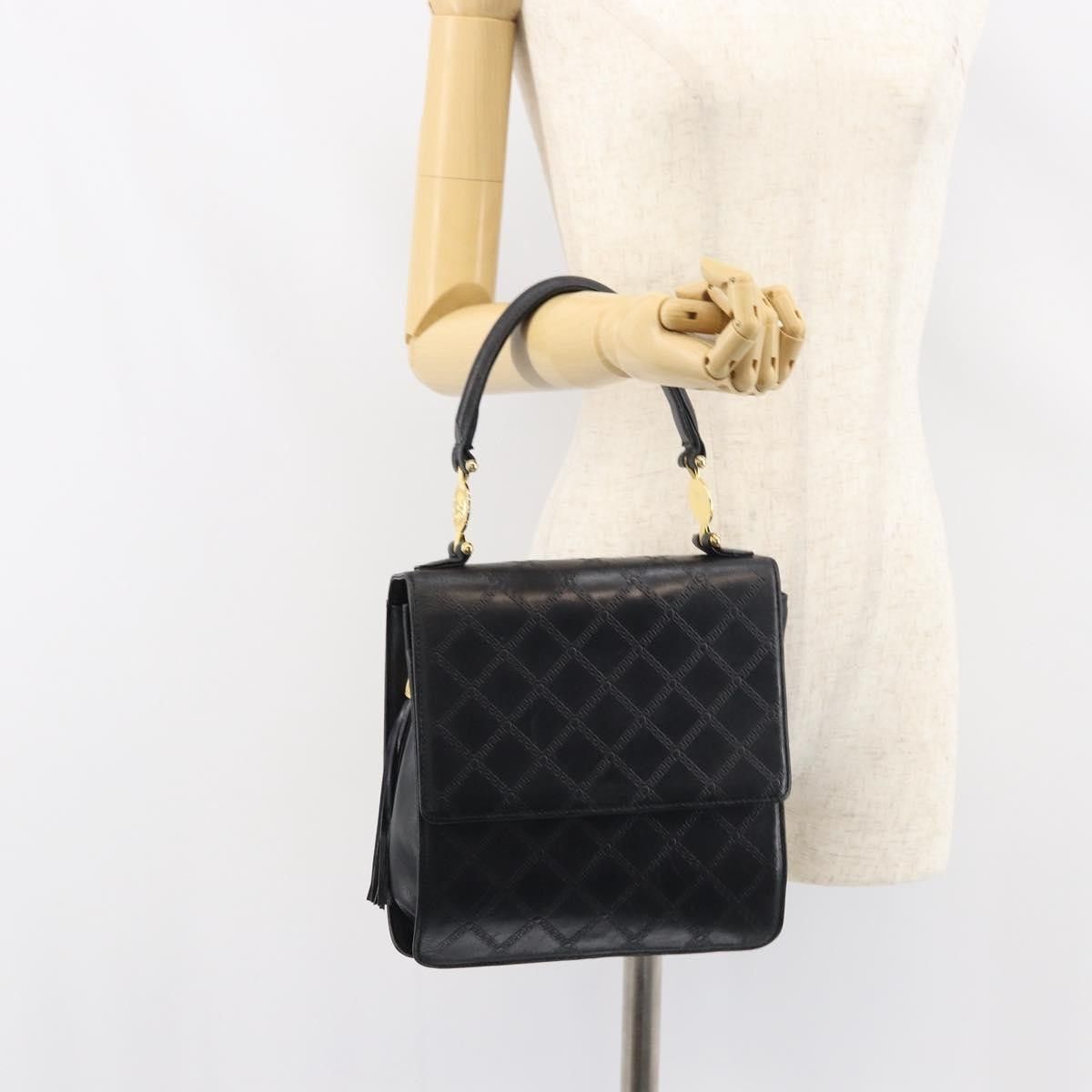 Versace Versace Vintage Handbag Leather Size ONE SIZE - 13 Thumbnail
