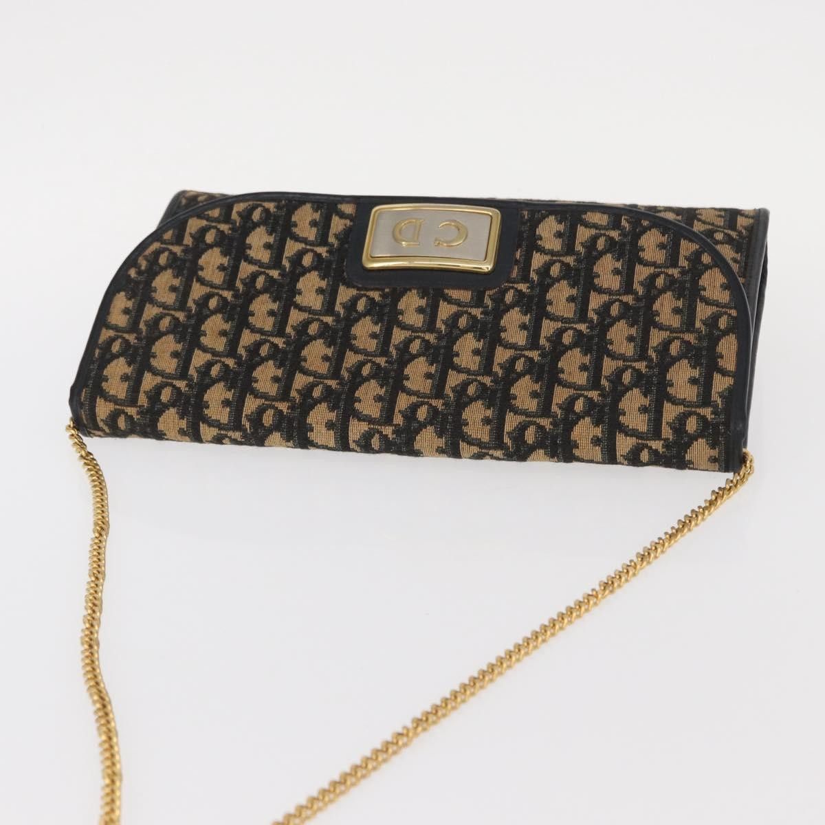Dior Christian Dior Vintage CD Chain Flap Shoulder Bag Diorissimo Canvas Size ONE SIZE - 12 Thumbnail
