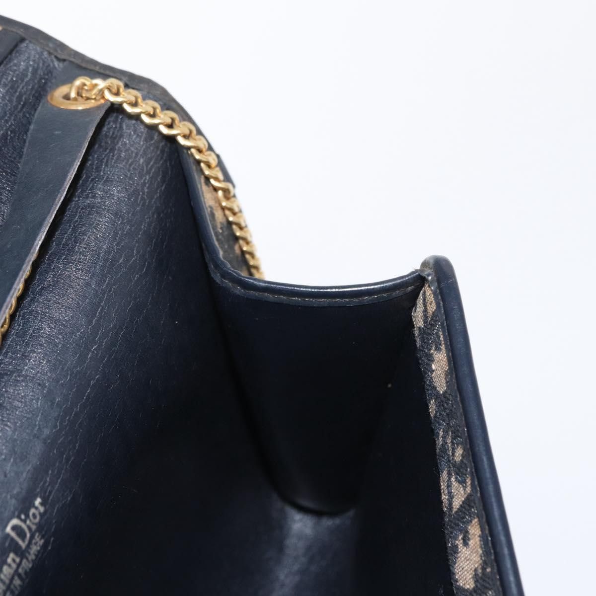 Dior Christian Dior Vintage CD Chain Flap Shoulder Bag Diorissimo Canvas Size ONE SIZE - 19 Thumbnail