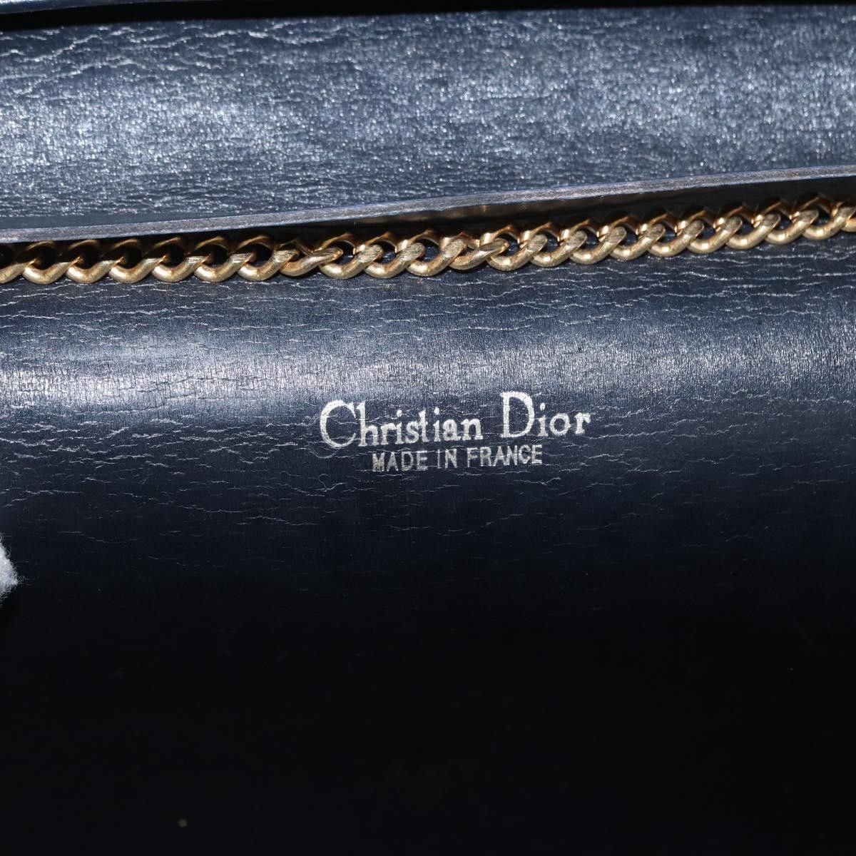 Dior Christian Dior Vintage CD Chain Flap Shoulder Bag Diorissimo Canvas Size ONE SIZE - 6 Thumbnail