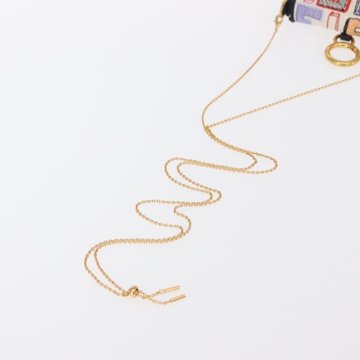 Fendi Fendi Chain Baguette Charm Bag Zucca Canvas Size ONE SIZE - 8 Thumbnail