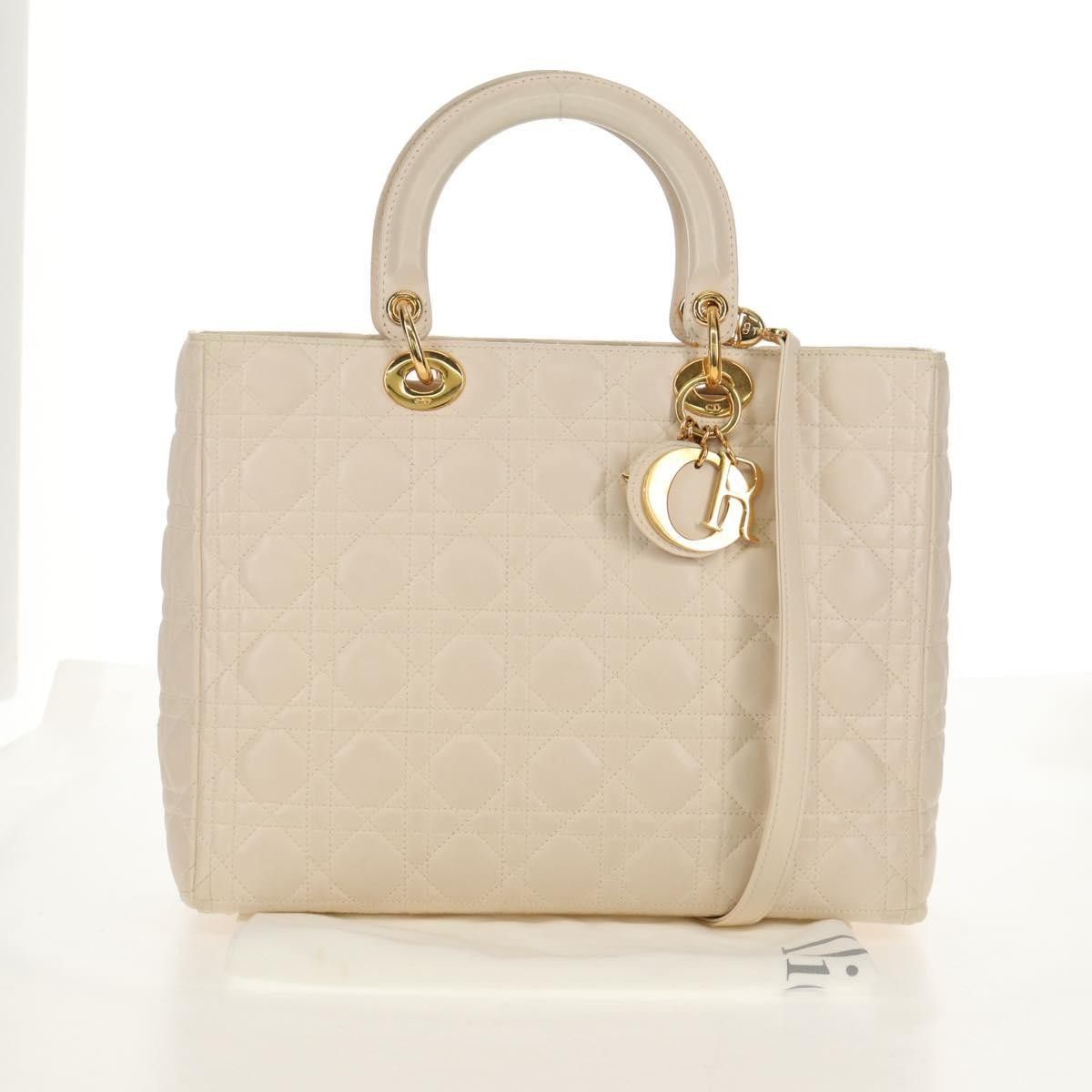 Dior Christian Dior Vintage Lady Dior Bag Cannage Size ONE SIZE - 15 Thumbnail